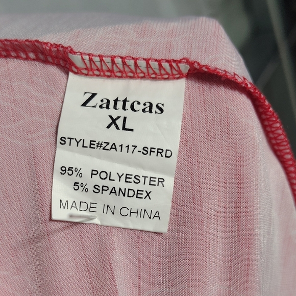 Elegant Floral Women's Tunic in Red - Picture 5 of 6